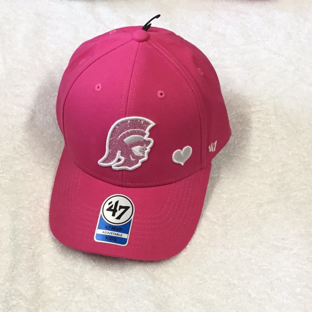 '47 MVP SUGAR SWEET TROJANS MAGENTA HAT NWT